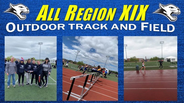 Outdoor Track and Field Athletes Garnish All Region Accolades!